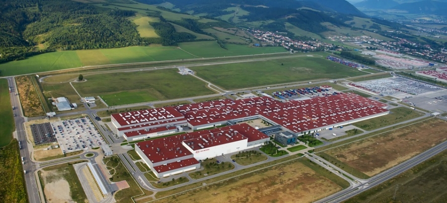 Производственные цеха Kia Motors в Жилине.
