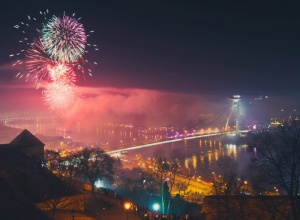 Братислава вступает в новый год